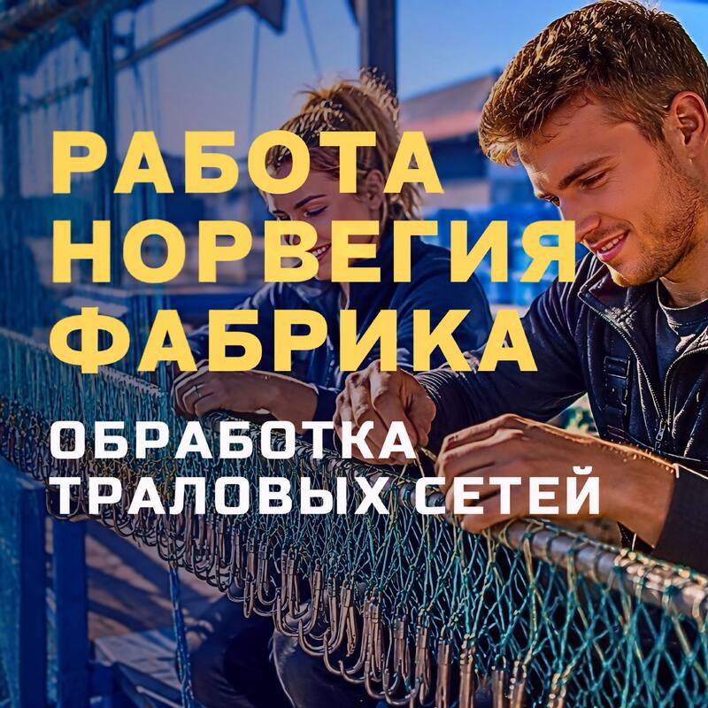 Work on fish factory